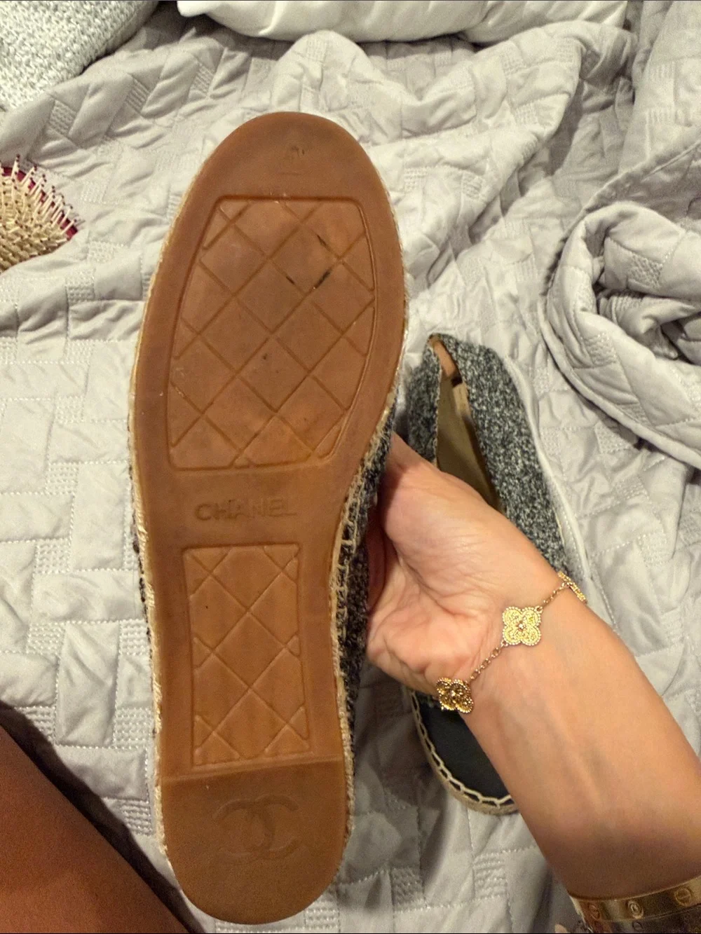 CHANEL cc gray